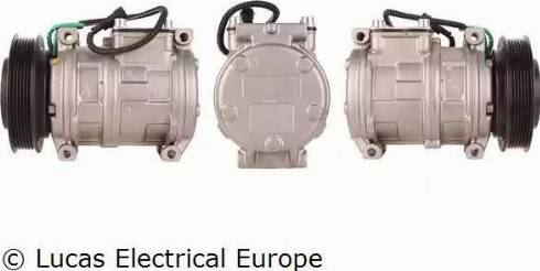 Lucas Electrical ACP689 - Компрессор кондиционера autospares.lv