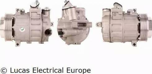 Lucas Electrical ACP684 - Компрессор кондиционера autospares.lv