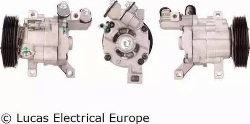 Lucas Electrical ACP681 - Компрессор кондиционера autospares.lv