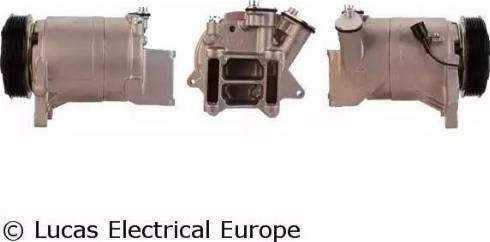 Lucas Electrical ACP688 - Компрессор кондиционера autospares.lv