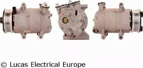 Lucas Electrical ACP683 - Компрессор кондиционера autospares.lv