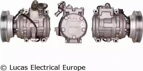 Lucas Electrical ACP682 - Компрессор кондиционера autospares.lv