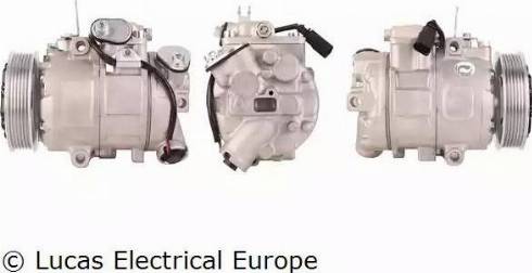 Lucas Electrical ACP630 - Компрессор кондиционера autospares.lv