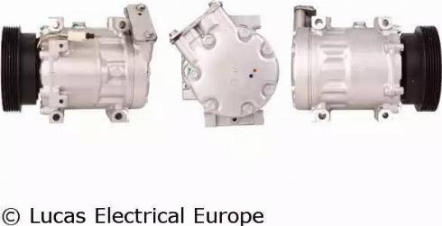 Lucas Electrical ACP633 - Компрессор кондиционера autospares.lv