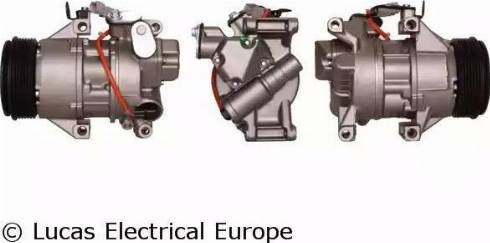 Lucas Electrical ACP621 - Компрессор кондиционера autospares.lv