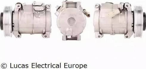 Lucas Electrical ACP675 - Компрессор кондиционера autospares.lv