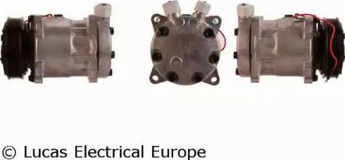 Lucas Electrical ACP673 - Компрессор кондиционера autospares.lv