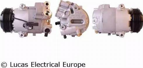 Lucas Electrical ACP01001 - Компрессор кондиционера autospares.lv