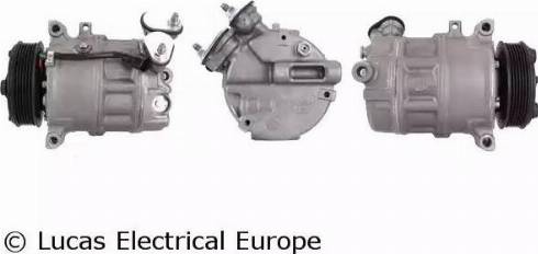 Lucas Electrical ACP01016 - Компрессор кондиционера autospares.lv