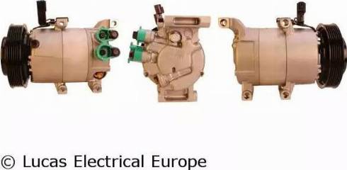 Lucas Electrical ACP01013 - Компрессор кондиционера autospares.lv