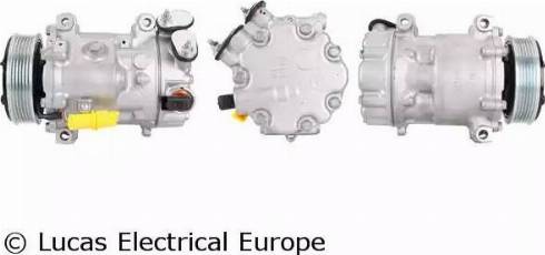 Lucas Electrical ACP01027 - Компрессор кондиционера autospares.lv