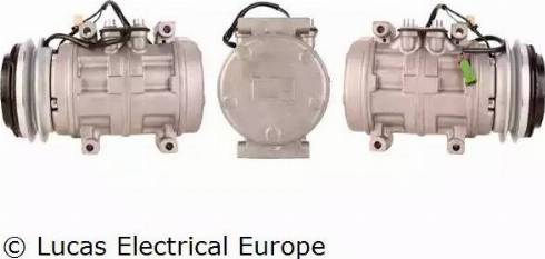 Lucas Electrical ACP194 - Компрессор кондиционера autospares.lv