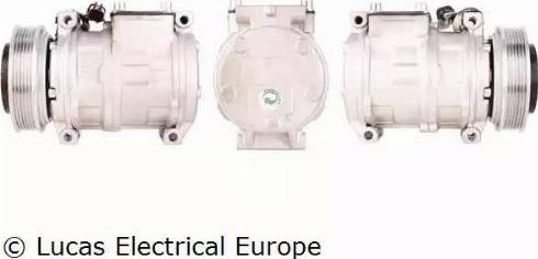 Lucas Electrical ACP195 - Компрессор кондиционера autospares.lv