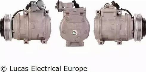 Lucas Electrical ACP190 - Компрессор кондиционера autospares.lv