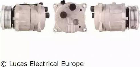 Lucas Electrical ACP145 - Компрессор кондиционера autospares.lv