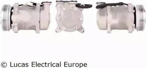 Lucas Electrical ACP140 - Компрессор кондиционера autospares.lv