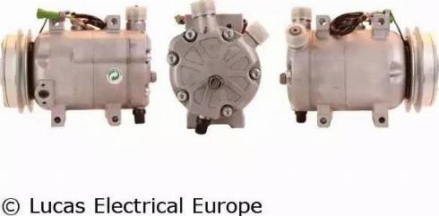 Lucas Electrical ACP147 - Компрессор кондиционера autospares.lv