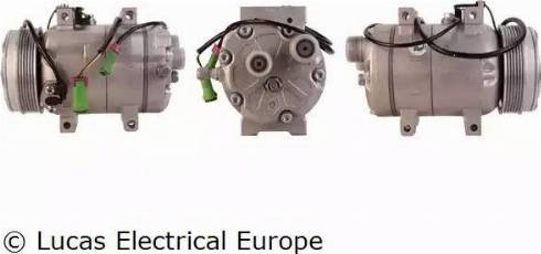 Lucas Electrical ACP159 - Компрессор кондиционера autospares.lv