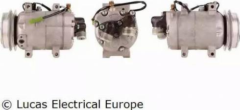 Lucas Electrical ACP155 - Компрессор кондиционера autospares.lv