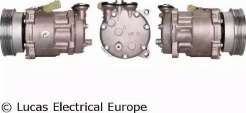 Lucas Electrical ACP169 - Компрессор кондиционера autospares.lv