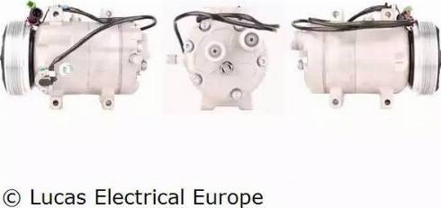 Lucas Electrical ACP160 - Компрессор кондиционера autospares.lv