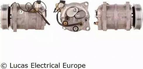 Lucas Electrical ACP105 - Компрессор кондиционера autospares.lv