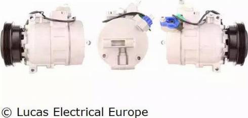 Lucas Electrical ACP106 - Компрессор кондиционера autospares.lv