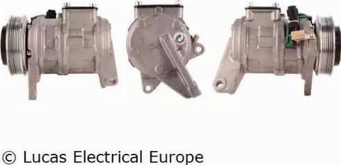 Lucas Electrical ACP108 - Компрессор кондиционера autospares.lv
