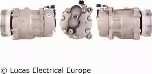 Lucas Electrical ACP102 - Компрессор кондиционера autospares.lv