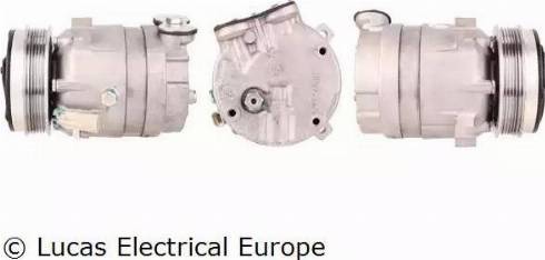 Lucas Electrical ACP111 - Компрессор кондиционера autospares.lv