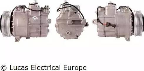 Lucas Electrical ACP117 - Компрессор кондиционера autospares.lv