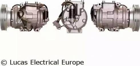 Lucas Electrical ACP189 - Компрессор кондиционера autospares.lv