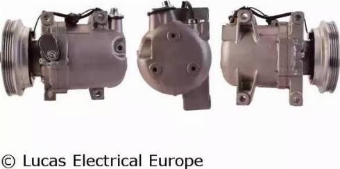 Lucas Electrical ACP186 - Компрессор кондиционера autospares.lv