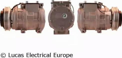 Lucas Electrical ACP180 - Компрессор кондиционера autospares.lv