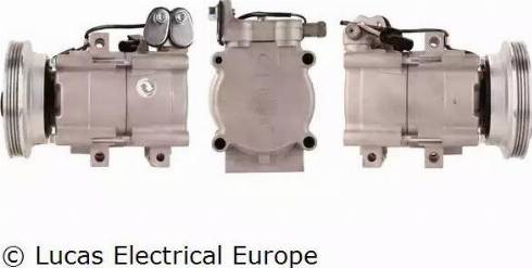 Lucas Electrical ACP181 - Компрессор кондиционера autospares.lv