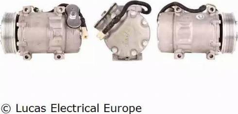 Lucas Electrical ACP139 - Компрессор кондиционера autospares.lv