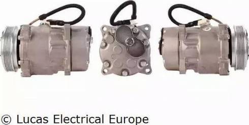 Lucas Electrical ACP136 - Компрессор кондиционера autospares.lv