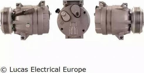 Lucas Electrical ACP130 - Компрессор кондиционера autospares.lv