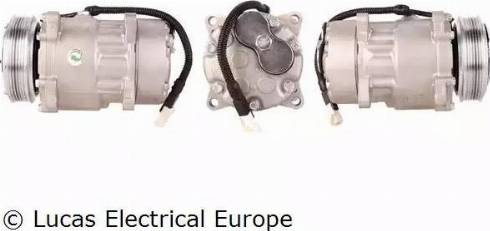 Lucas Electrical ACP120 - Компрессор кондиционера autospares.lv