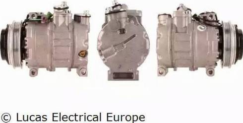 Lucas Electrical ACP121 - Компрессор кондиционера autospares.lv