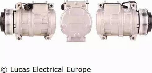 Lucas Electrical ACP122 - Компрессор кондиционера autospares.lv