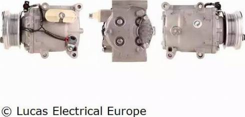 Lucas Electrical ACP170 - Компрессор кондиционера autospares.lv