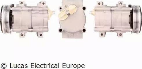 Lucas Electrical ACP171 - Компрессор кондиционера autospares.lv