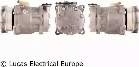 Lucas Electrical ACP173 - Компрессор кондиционера autospares.lv