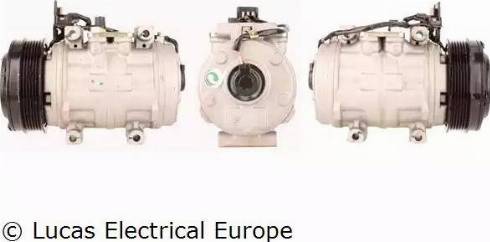 Lucas Electrical ACP172 - Компрессор кондиционера autospares.lv