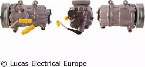 Lucas Electrical ACP890 - Компрессор кондиционера autospares.lv