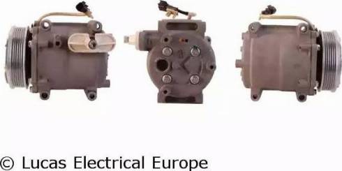 Lucas Electrical ACP897 - Компрессор кондиционера autospares.lv