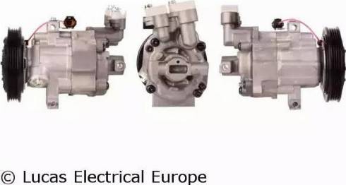 Lucas Electrical ACP844 - Компрессор кондиционера autospares.lv