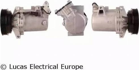 Lucas Electrical ACP845 - Компрессор кондиционера autospares.lv