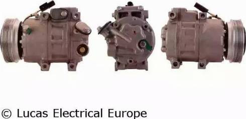 Lucas Electrical ACP846 - Компрессор кондиционера autospares.lv